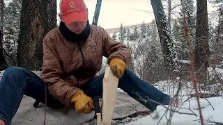 FIRST TIME CARVING A WOODEN SPOON