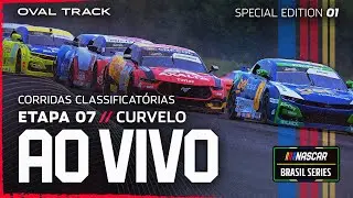 AO VIVO CORRIDAS 1 - ETAPA 7 - OVAL DE CURVELO - NASCAR BRASIL SERIES 2025