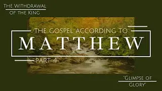 08.31.2025 | Glimpse Of Glory | Matthew | New Heart Christian Church