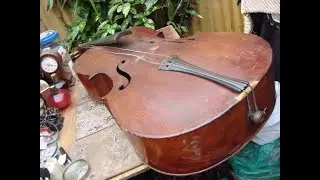 Old Vintage Antique Cello For Restoration Spare To Repair not have  Bow Or Case
