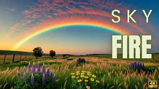 🌈 Fire Rainbow Arc &mdash; Horizon Flame in the Sky (Real)