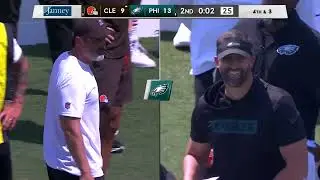Kevin Stefanski COULDN&rsquo;T BELIEVE Nick Sirianni ICED Kicker During Pre-Season 🤣