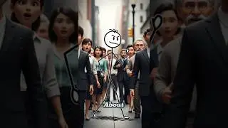 Как перестать беспокоиться о том, что думают люди 🧠 | Уроки жизни Stickman #шорты