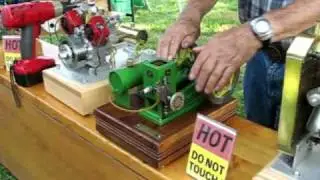 Model Gas Engines On Display At Pinckneyville, 2009