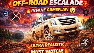 OFF-ROAD ESCALADE 🚘💥 | Ultra Realistic Mud Driving | Insane 4x4 Adventure Gameplay #offroadescalade 