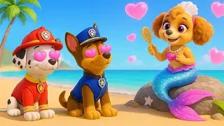 Skye Sirena Actúa y Algo Terrible Pasa a Chase y Marshall…| PAw PaTrol en Español