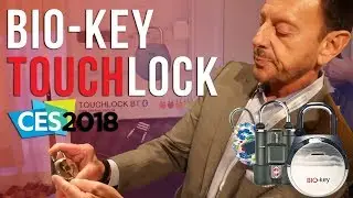 BIO-key International's TouchLock - CES Unveiled NYC 2018 | JayLiebs