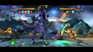 HOW to easily kill or defeat cavalier VIV VISION  mcoc Marvel contest of champions..