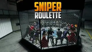 Sniper Roulette in the the octagon