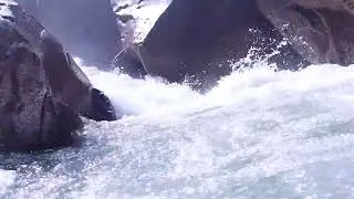 Fast Water at Bach Ma National Park near Da Nang, Vietnam