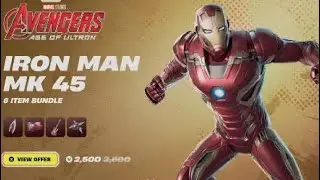Fortnite Item Shop September 17, 2024 - New Iron Man MK-45