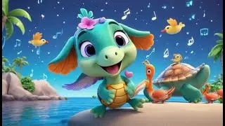 Molly Mole Finds a Shell | Nature Discovery Song for Kids | Nursery Rhymes for Toddlers