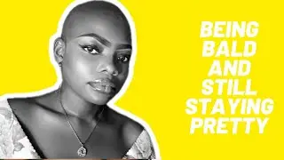 Being bald isn&rsquo;t ugly//makeup tutorial for girls with no hair😘😘❤️ beginners friendly