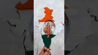Independence day special diy (india map diy)🇮🇳