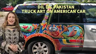 Truck Art in the USA | Desi Style on American Wheels!  #truckart #pakistan #USA #pakistaniculture