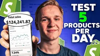How to Test Consistent 5 WINNING Products per day | E-commerce Success Guide