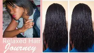 MY RELAXED HAIR JOURNEY (with pictures) | Hair Growth Journey