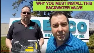 Mainline Backflow Valve Installation Explained. IMPORTANT VIDEO - BACKWATER VALVE