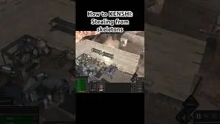 How to Kenshi: Stealing from Skeletons #kenshi #kenshigameplay #kenshigame #lofigaming #shorts