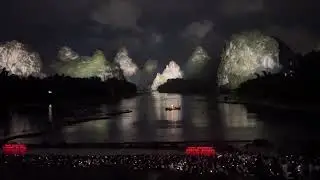 The outdoor live performance of Impression Liu Sanjie