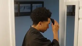 How To Learn To Cut Your Own Hair || Mid Taper Self Cut