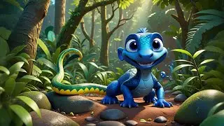 Four Snaky Snakes Slither and Slide | Animal Movement Song for Kids | Nursery Rhymes and Baby Songs