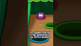 😂&iexcl;Por fin encontr&eacute; al Puffle Morado en Feed a Puffle!😂