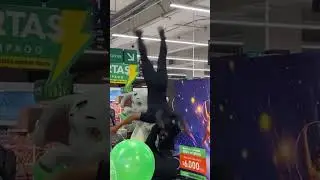 🏋️&zwj;♂️ Acrobatics DnB: Double Flip Dynamic Duo! 🕺#DrumAndBass #AcroDuo #FlipFest #DnB #vibes