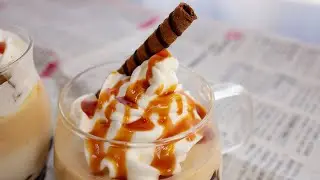 Caramel Coffee Jelly | Homemade Cafe Dessert