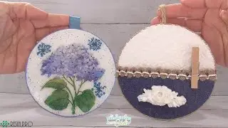 Посмотрите, что я делаю 👀 со старыми компакт-дисками, не выбрасывайте их! ♻️ Декупаж, Сухоцветы,
