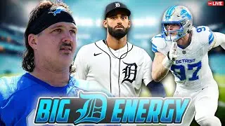 Detroit Lions Play A Game Tomorrow, Big D Energy | Wednesday, July 30th, 2025
