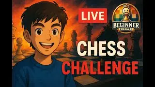👑 LIVE Chess Tactics & Puzzles: Outsmart Me? 🧠 #chess