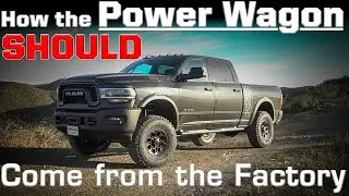 Оптимизируйте свой Power Wagon; вот как они ДОЛЖНЫ выглядеть в Ram!