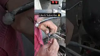 Accelerator Cable Free Ho Gaya Hai To Kya Karein | Bike Throttle Loose Problem Solution#shortsfeed