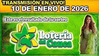 Resultado LOTERIA DEL CAUCA del S&Aacute;BADO 10 de Enero 2026.