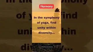 #Viral yoga quotes in English, #video on Harmony yoga quote #viralshort #shortvideos #inspirational