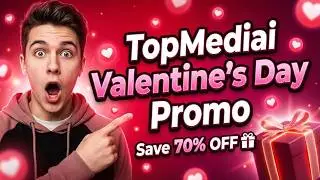 TopMediai Valentine&rsquo;s Day Promo Code &mdash; Save Up to 70% + EXTRA 20% OFF | All-in-One Video Generator