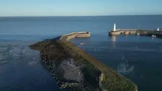 Donaghadee 2026 first drone flight with the DJI mini 3 pro