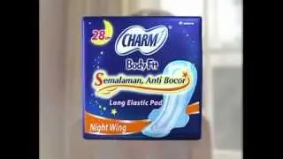 Iklan Charm Body Fit Night Wing