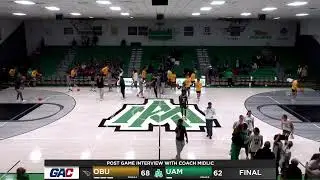 UAM WBB vs. Oklahoma Baptist University