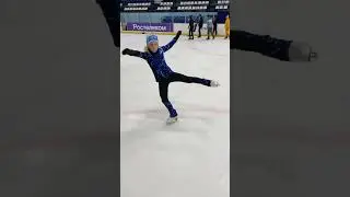 Двойной сальхов, Аксель, двойной тулуп от Марика #novikovteam