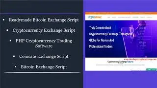 PHP Cryptocurrency Trading Software, Readymade Bitcoin Exchange Script, Bitcoin   Cryptocurrency   C