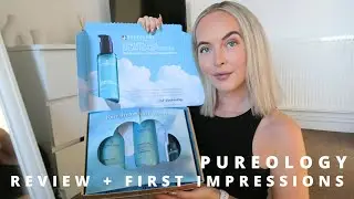 Обзор PUREOLOGY Strength Cure + первые впечатления | Демонстрация шампуня, кондиционера и сыворот...