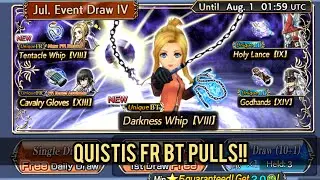 OMG!! THE MOST FR'S I'VE EVER GOTTEN!! Quistis FR BT Pulls!! [DFFOO GL]