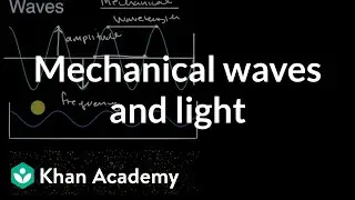 Mechanical waves and light | Waves | Middle school physics | Khan Academy