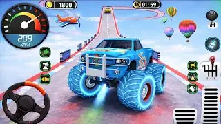 Monster Truck Mega Ramp Impossible Driver - Monster Truck Mega Ramp Racing - Android Gameplay
