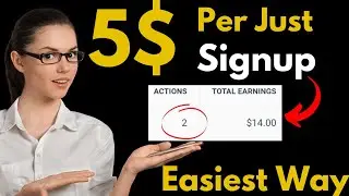 Earn $5 Signup for Free with Affiliate Marketing | Easy Commission for Beginner| Affiliate Marketing