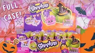 NEW Shopkins Halloween Pumpkin Surprise Full Case Unboxing - In Glow In The Dark!