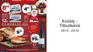 Kvickly - Tilbudsavis 19/12 - 23/12
