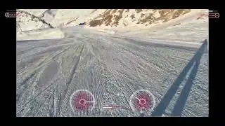 (4k) Skiing in Orcieres Merlette - Nice Red and Great Blue GoPro HERO 11